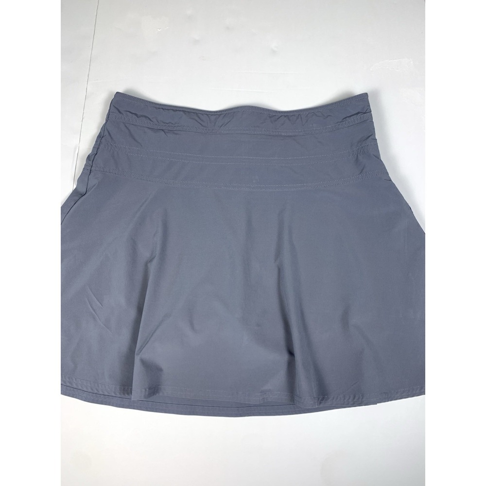 Athleta Everyday Skort Womens 14 Gray Tennis Golf Athletic Skirt Lined - Picture 2 of 15